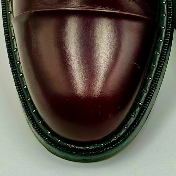 Louis Vuitton Cap Toe Oxford With Nailhead Trim  Mens SZ 8 - Picture 6 of 14